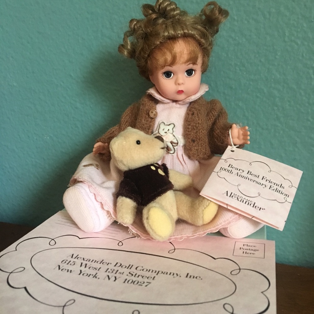 2002 Madame Alexander Beary Best Friends Doll